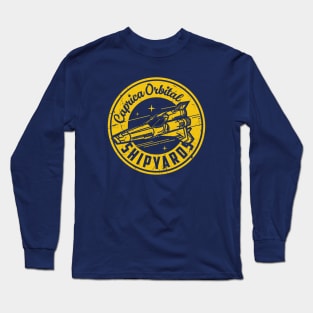 Caprica Orbital Shipyards Long Sleeve T-Shirt